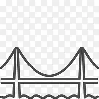 旧金山大桥图标