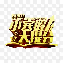 小寒假大提分