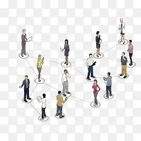 社会联系交流