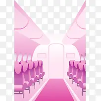 矢量手绘机舱
