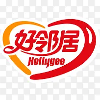 创意合成好邻居logo标志