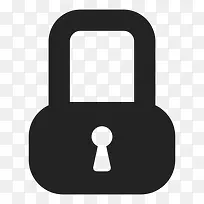 锁锁定隐私私人保护安全安全简单