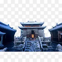 武当山金殿瑞雪
