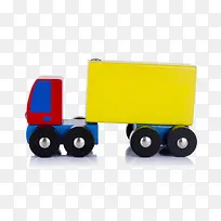 黄色玩具货车