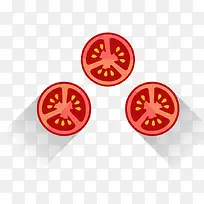 红色番茄食物图标