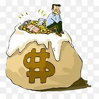 对于的无奈金钱