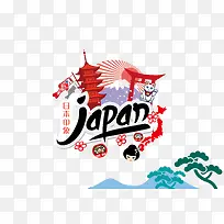 日本旅游印象设计图