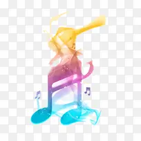 卡通音乐炫光