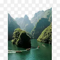 北京龙庆峡风景图