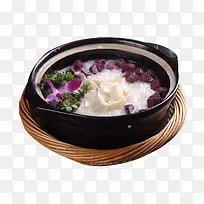紫薯百合养生早餐粥