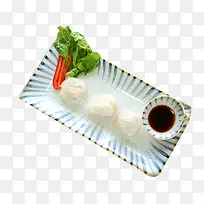 精致餐饮方形盘子