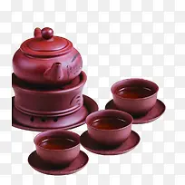 古典紫砂茶具