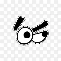 卡通眼睛