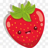草莓插画矢量图