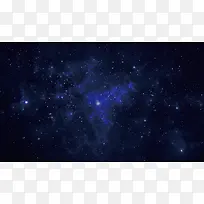 满天星光蓝色背景