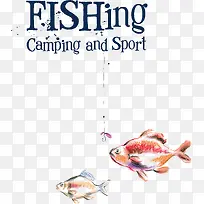 钓鱼logo设计