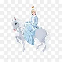 故事里骑马的公主