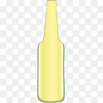 浅黄色酒瓶