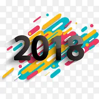 水彩2018狗年主题