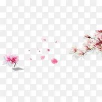 漂浮的花瓣