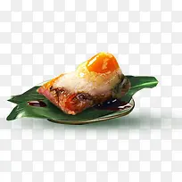 蛋黄肉粽端午节节日元素