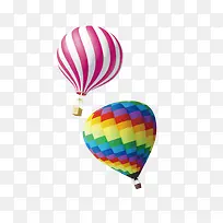 飘浮的热气球