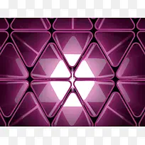 紫色图形水晶背景
