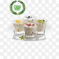 天然酸牛奶