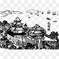 岳阳楼艺术