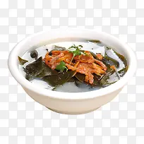 海带豆腐虾干汤