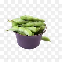 瓷器里的毛豆角