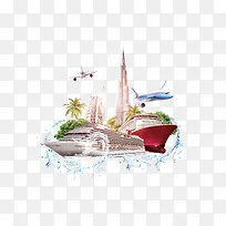 迪拜旅游建筑