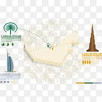 迪拜地图