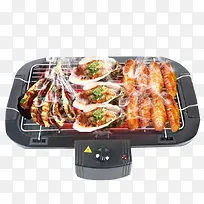 美味烧烤海鲜素材