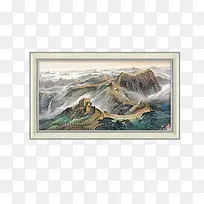 万里长城装饰画