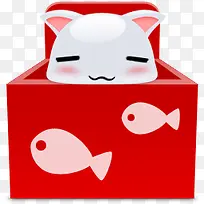 猫鱼盒子lovely-cat-icons