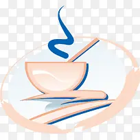 咖啡厅logo香味飘香