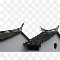 江南水乡屋顶