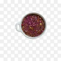 紫薯紫米绿豆粥