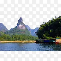 桂林漓江山水画