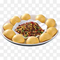 杂粮馍馍小菜