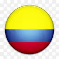 国旗的哥伦比亚world-flag-icons