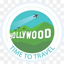 好莱坞旅游度假标签