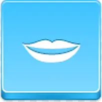 好莱坞微笑blue-buttons-icons