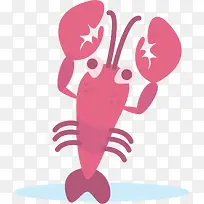 粉色大虾