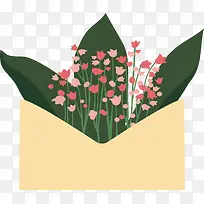 信封中的花束