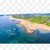 巴厘岛努沙杜瓦全景图