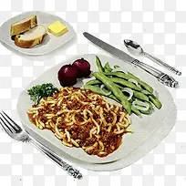 牛肉酱意大利面
