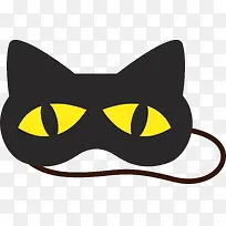 黑猫大眼睛样式眼罩