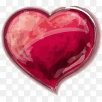 赫兹腐烂心Valentine-heart-icons